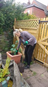 Planting in Muddy Boots!